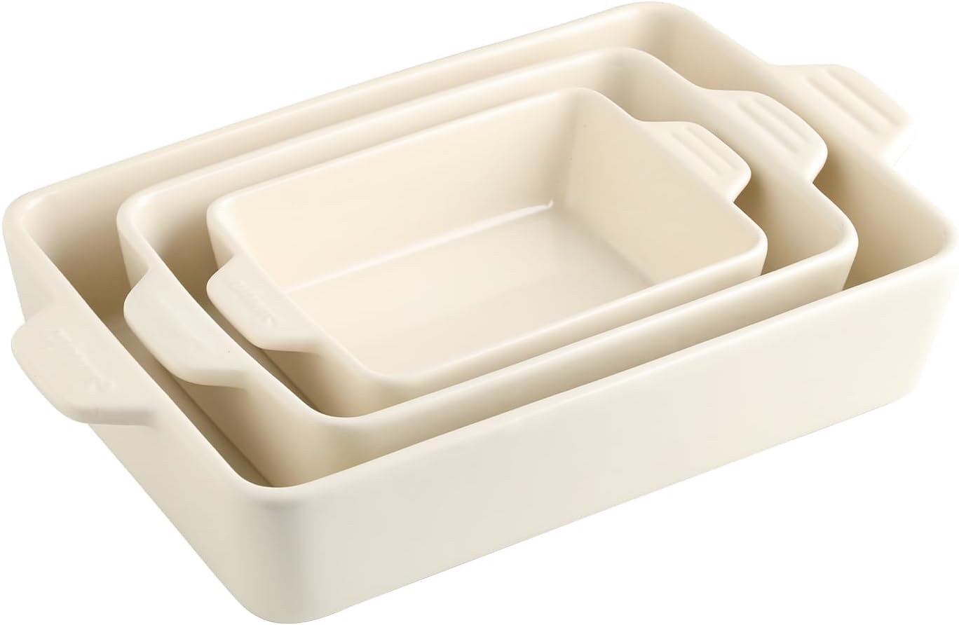 Sweejar Ceramic Bakeware Set for Versatile Cooking and Baking