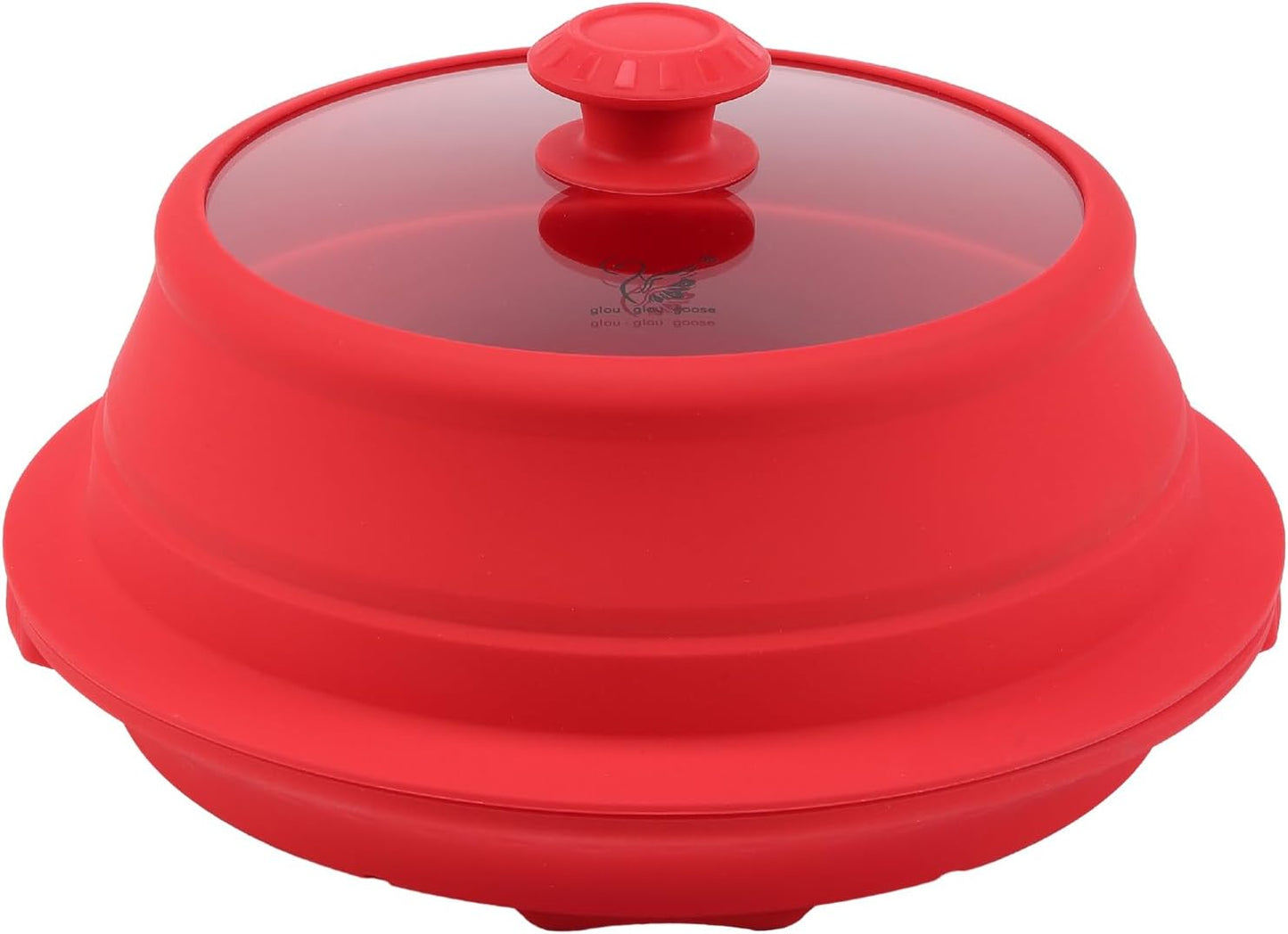 10.5-inch Microwave Splatter Cover: Collapsible Steam Vent, BPA-Free