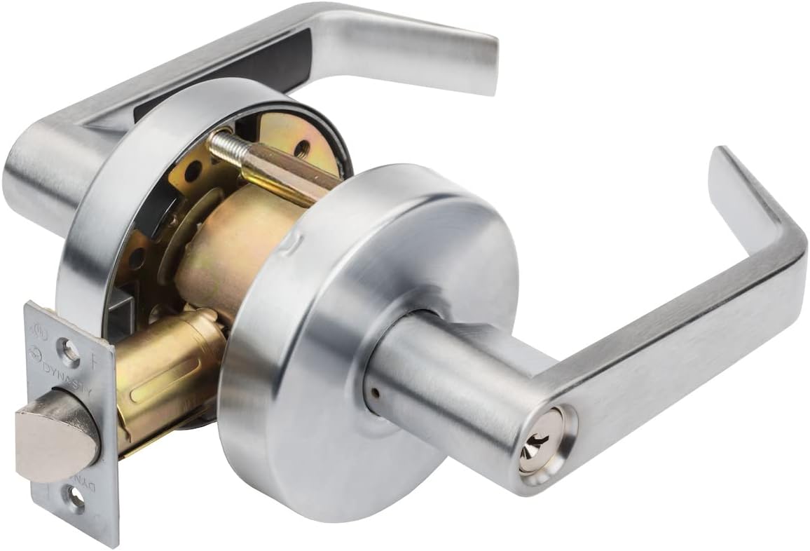 Grade 2 Commercial Duty Office Door Keyed Lever Lockset Review