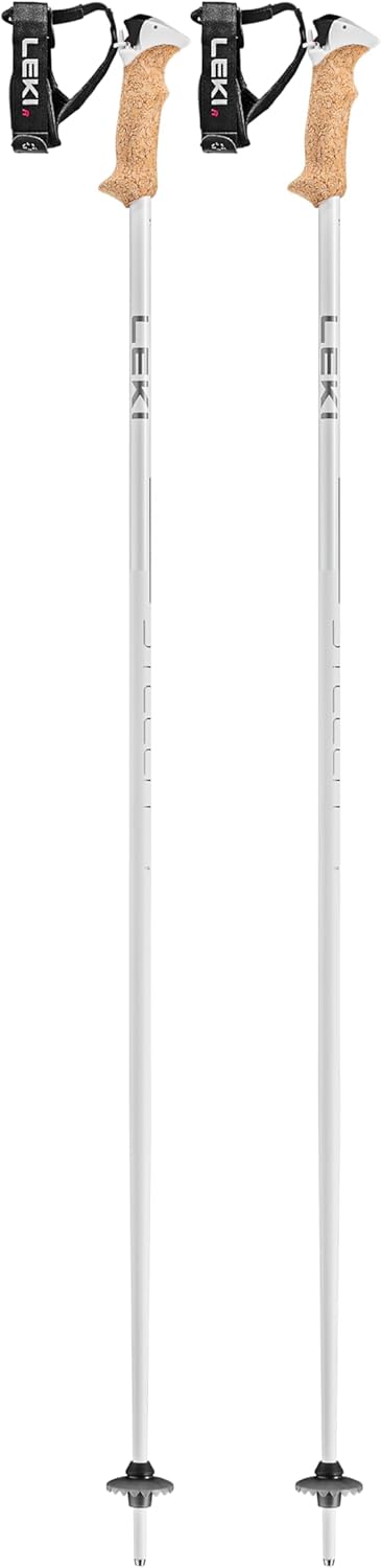 LEKI Stella S Ski Poles: Lightweight Alpine Performance