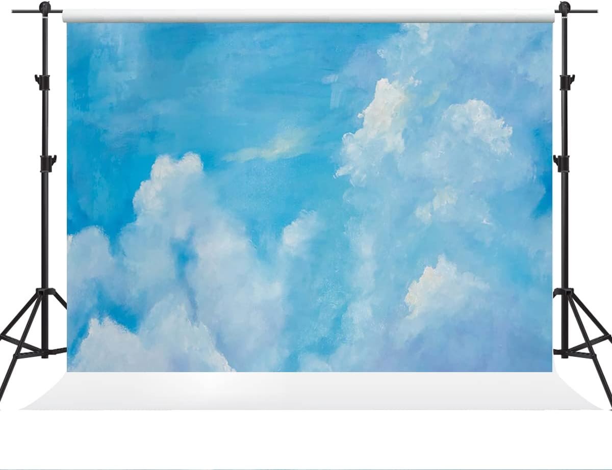 Kate 75ft Sky Clouds Photography Backdrop for Portraits