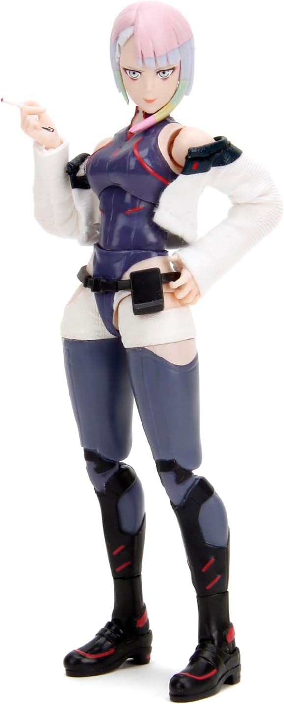 Jada Cyberpunk Edgerunners Lucy 1:12 Scale Articulated Figure - Collectible with Accessories