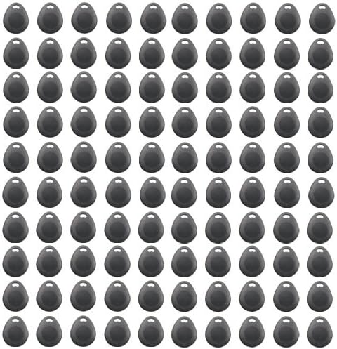 Visionis FPC-5277 RFID Proximity Smart Entry Key Fob Pack of 100