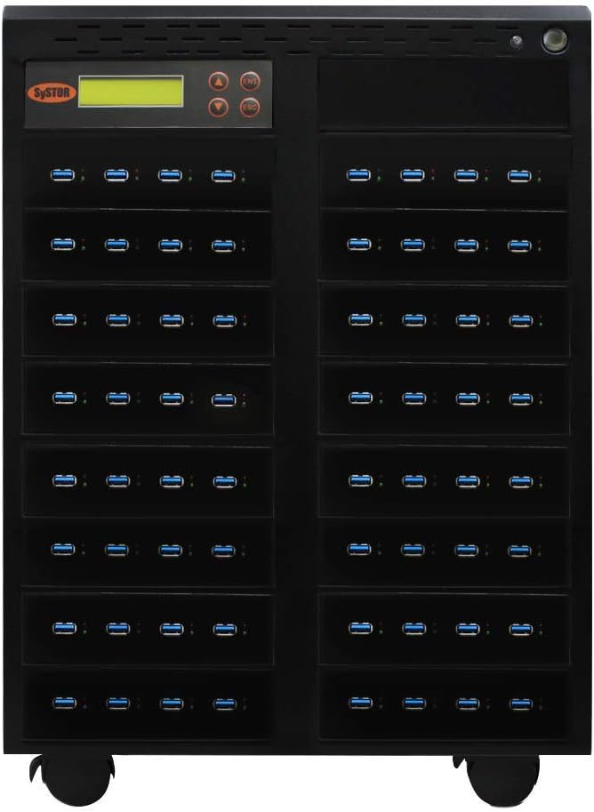 1 to 63 USB 3.0/3.1 Duplicator & Sanitizer for Fast Copying