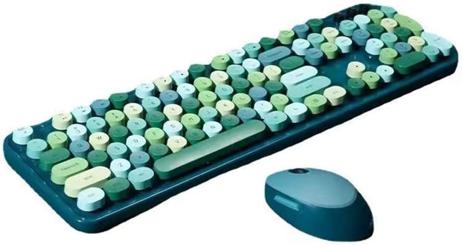 2.4G Full-Size Wireless Keyboard and Mouse Combo for All Devices
