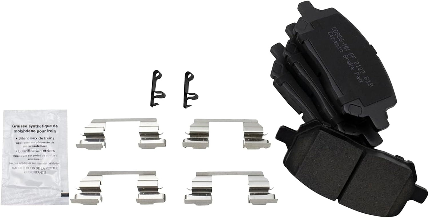 TRQ Front Brake Pads Ceramic for Chevrolet Cobalt and More