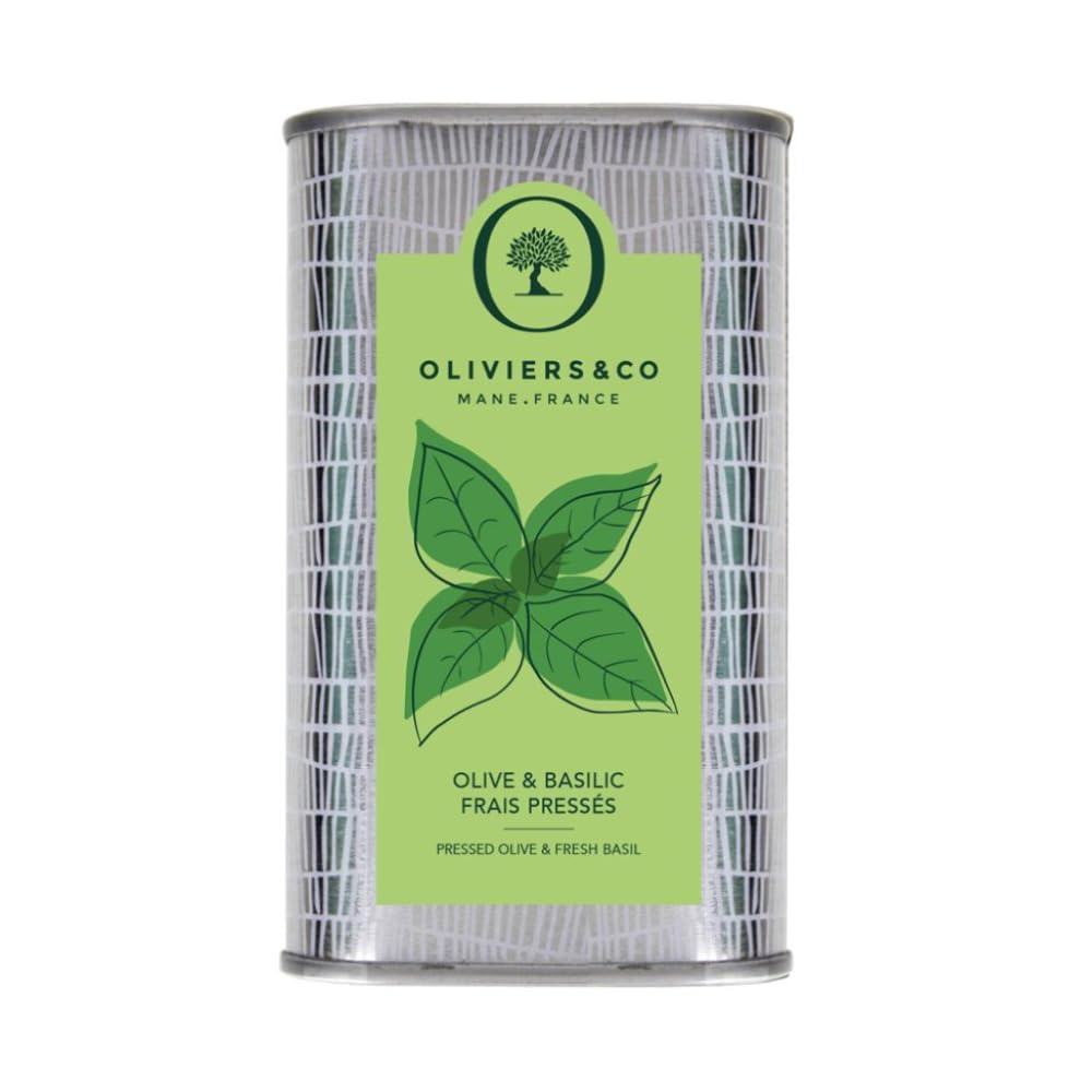 Fresh Basil Olive Oil - Cold Pressed Extra Virgin from Italy