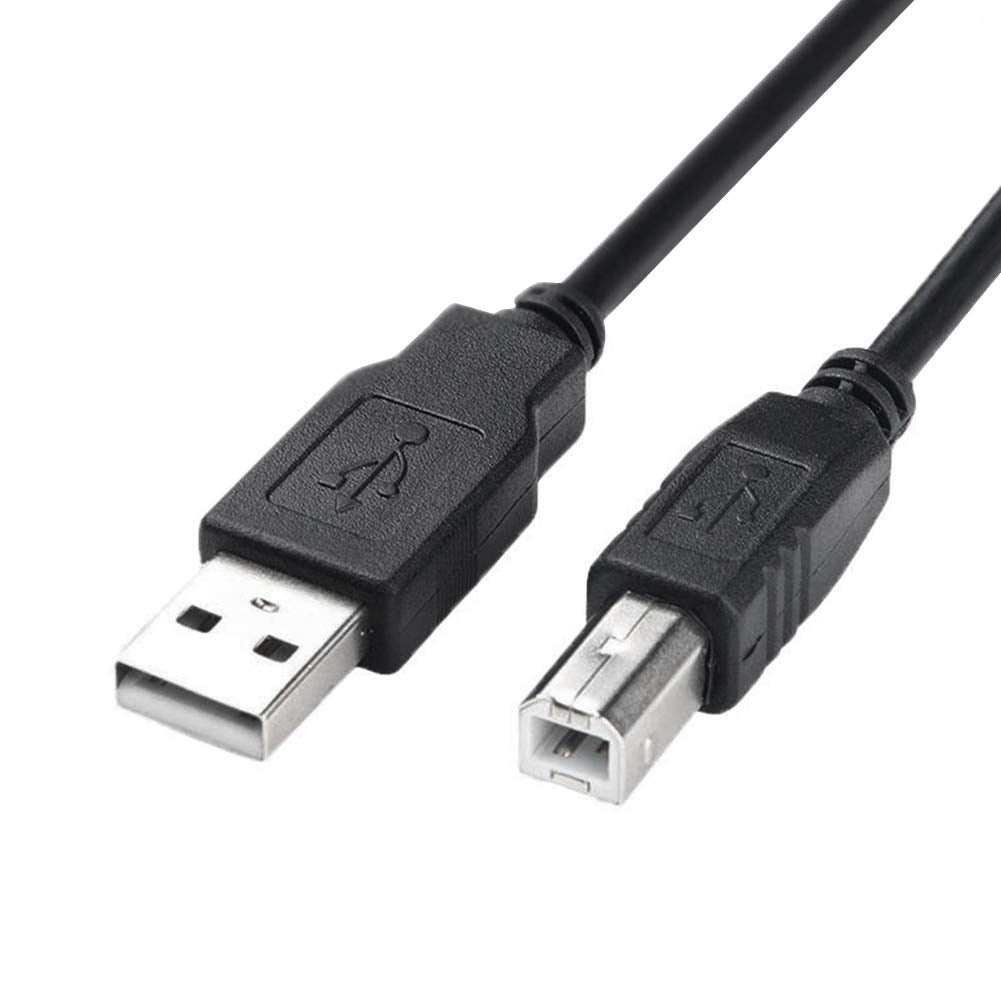 High Speed 10FT Printer USB Cable - Compatible with Various Brands!