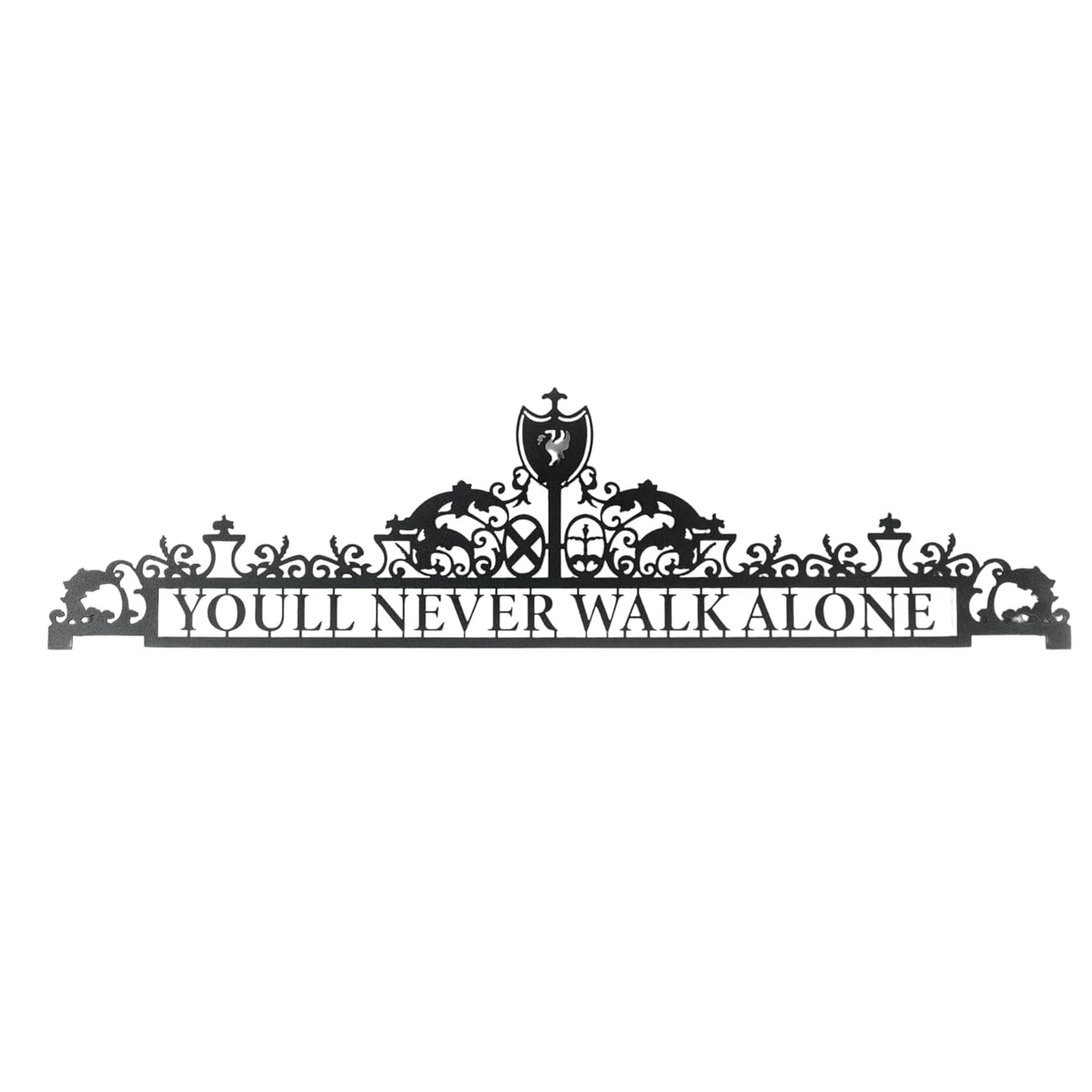 You'll Never Walk Alone Metal Wall Decor for Liverpool Fans
