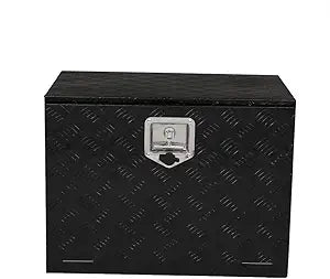 MOTORHOT 24 Inch Heavy Duty Aluminum Diamond Plate Tool Box