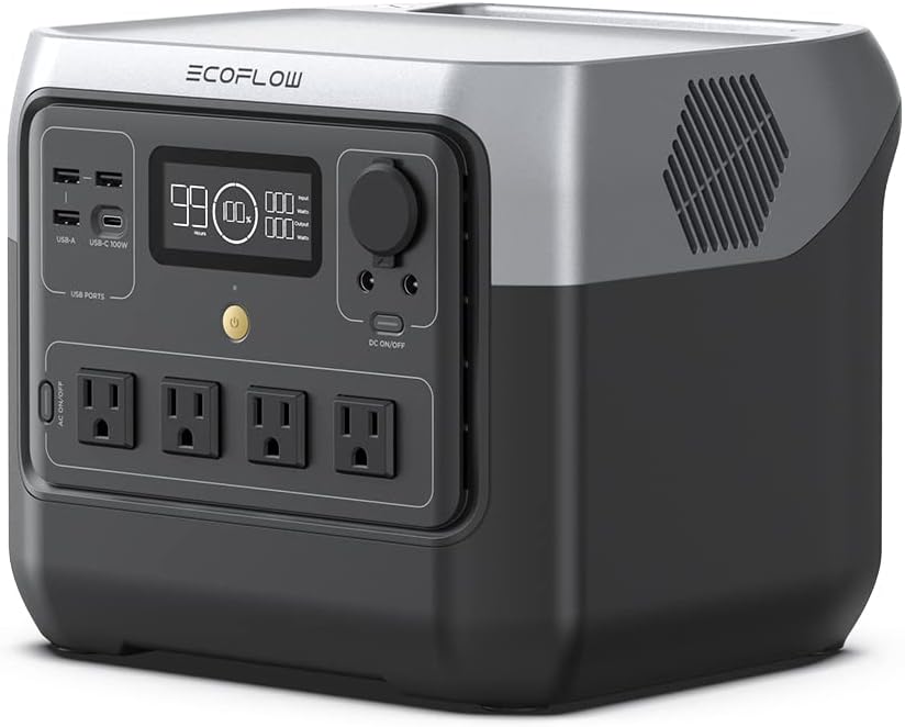 EF ECOFLOW Portable Power Station RIVER 2 Pro for Camping