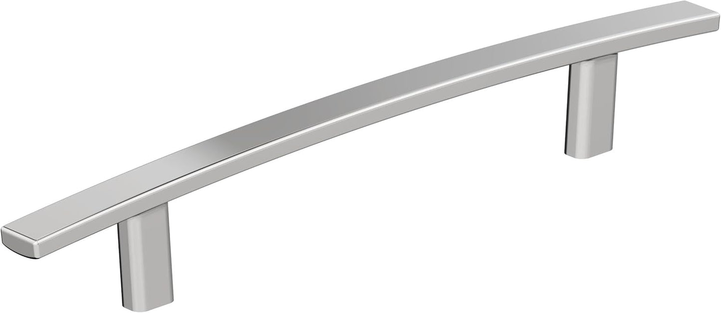 Amerock Cyprus 5-1/16 inch Polished Chrome Cabinet Pulls 10 Pack