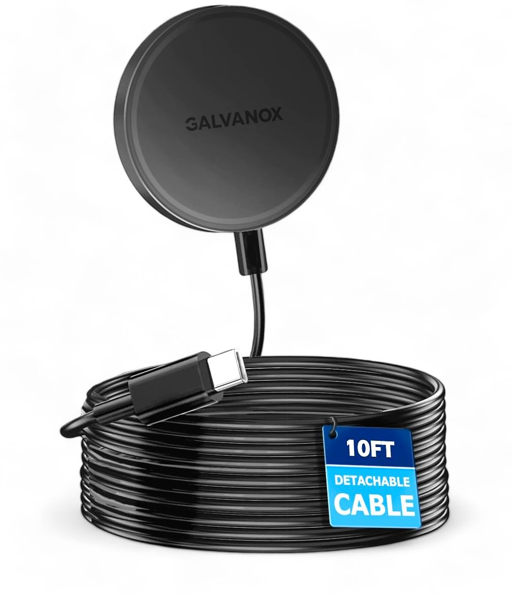 10ft Flexible MAGSAFE 15W Charger by GALVANOX