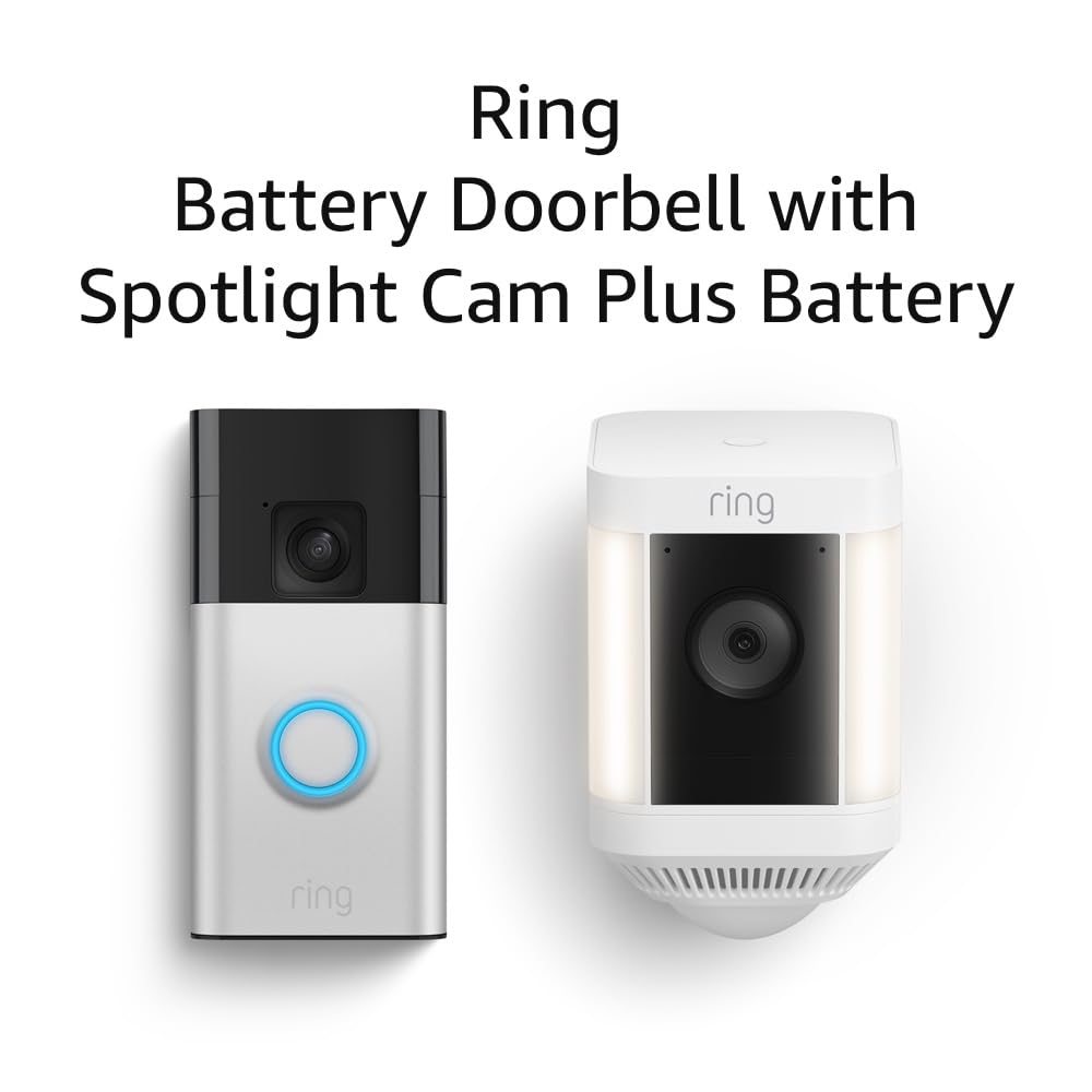 Enhanced Security: Ring Combo Spotlight Cam (White)
