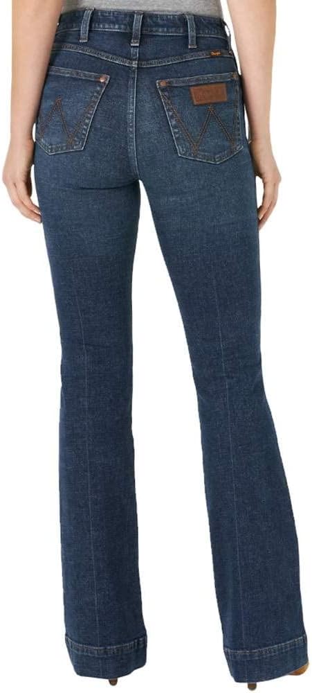 Wrangler Women's Retro High Rise Bootcut Trouser Jeans Review