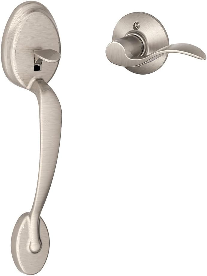 SCHLAGE FE285 PLY 619 Acc LH Plymouth Trim Front Entry Handleset