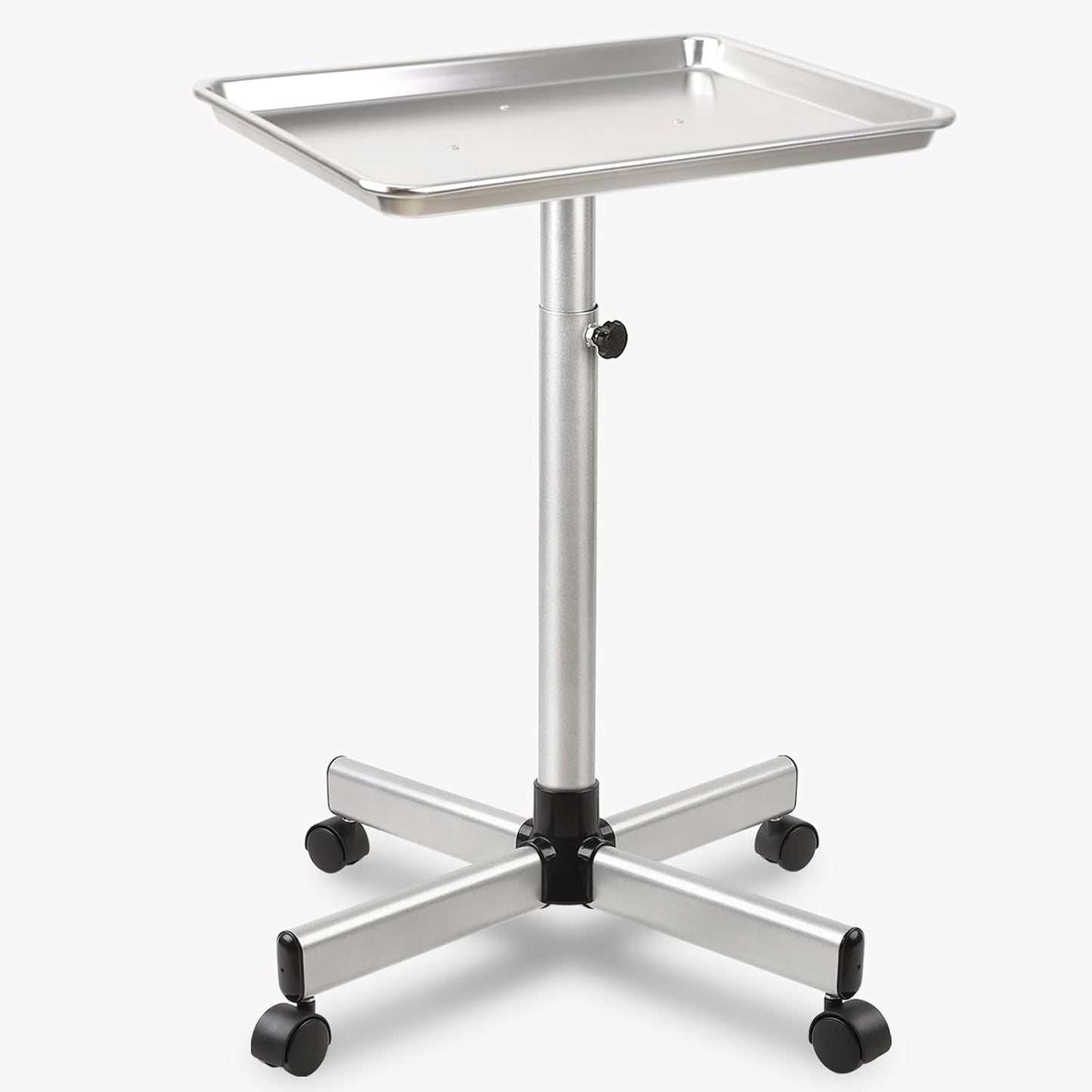 Salon Tray on Wheels for Hair Color and Tattoo Services