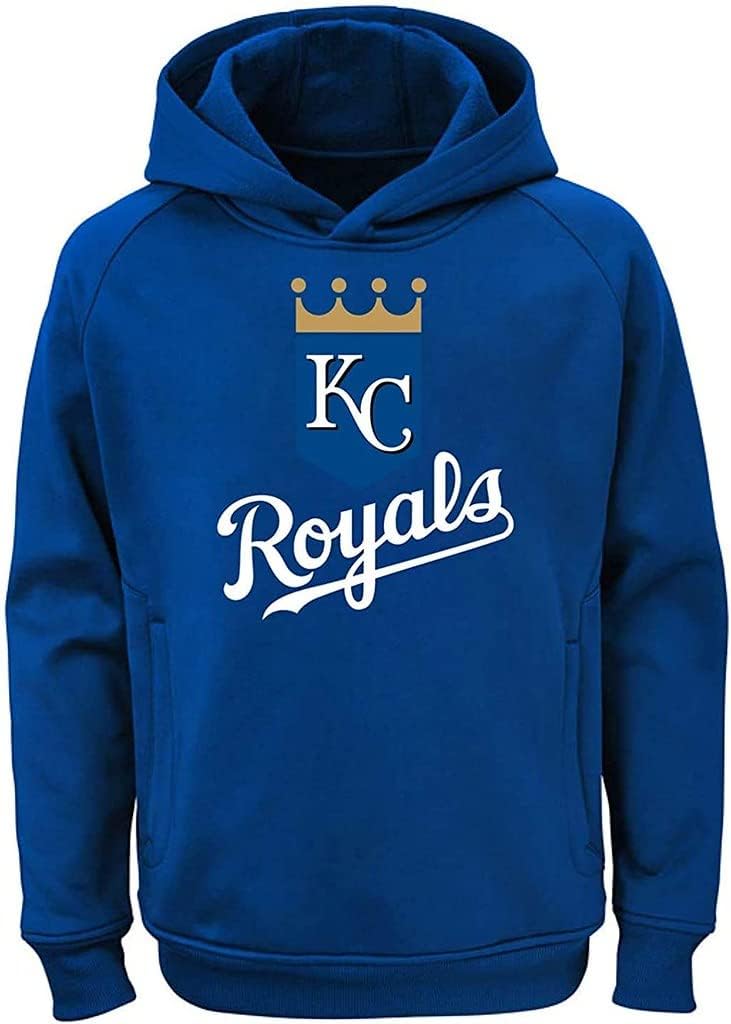 Kansas City Royals Kids Youth Hoodie - Team Color Fleece Pullover
