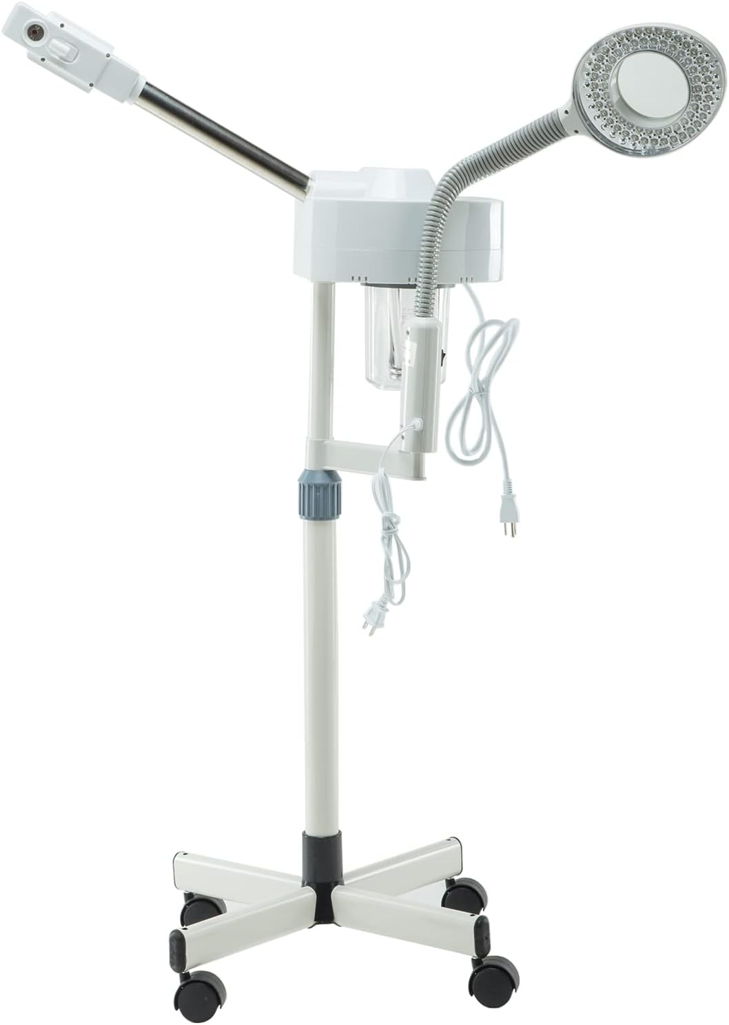 Professional Facial Steamer with 5X LED Magnifying Lamp