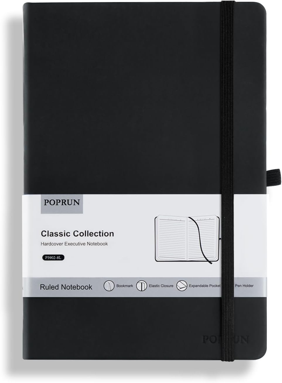 Premium Leather Journal: Business, Travel, School, 240 Pages
