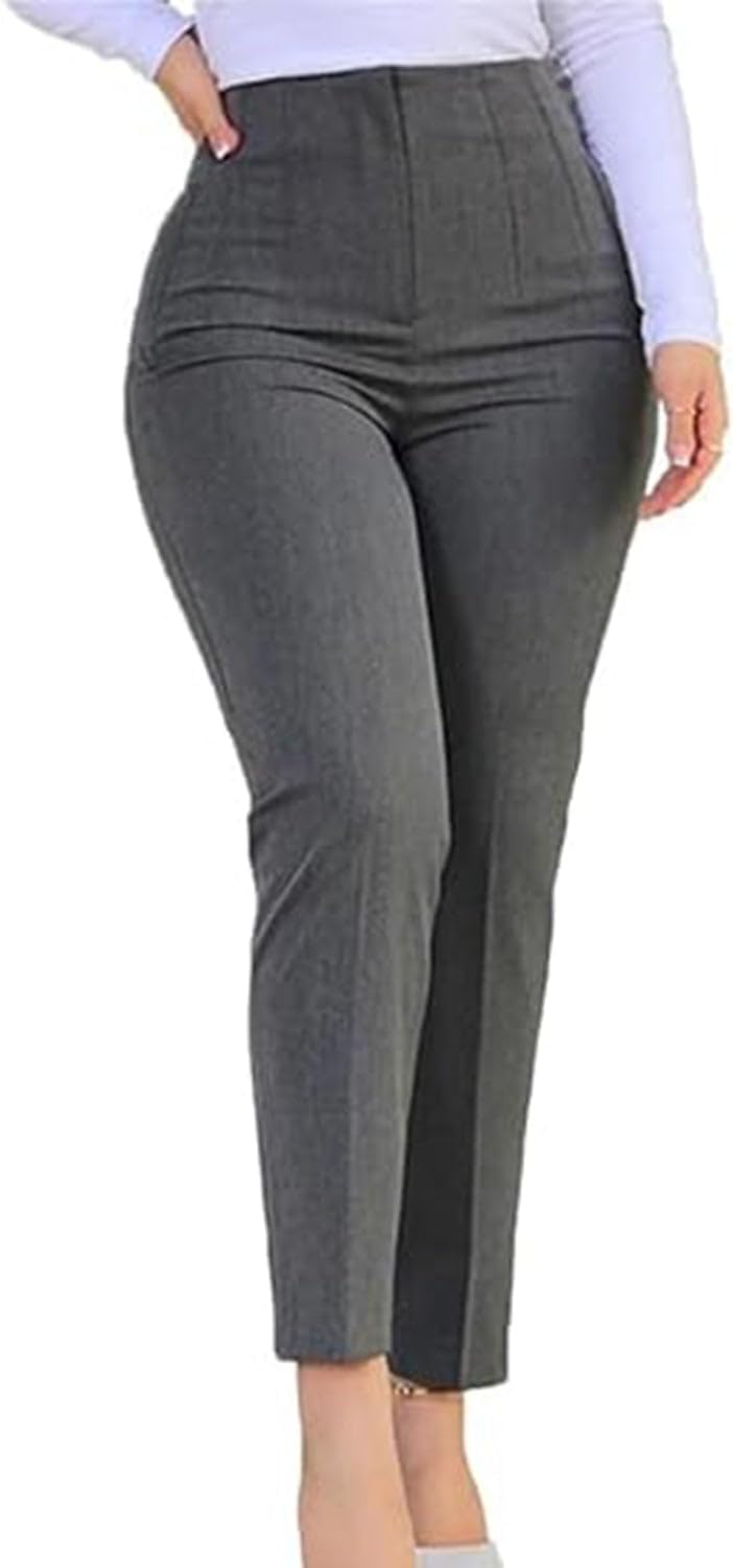 Womens High Waisted Pants for Trendy Business Casual Style