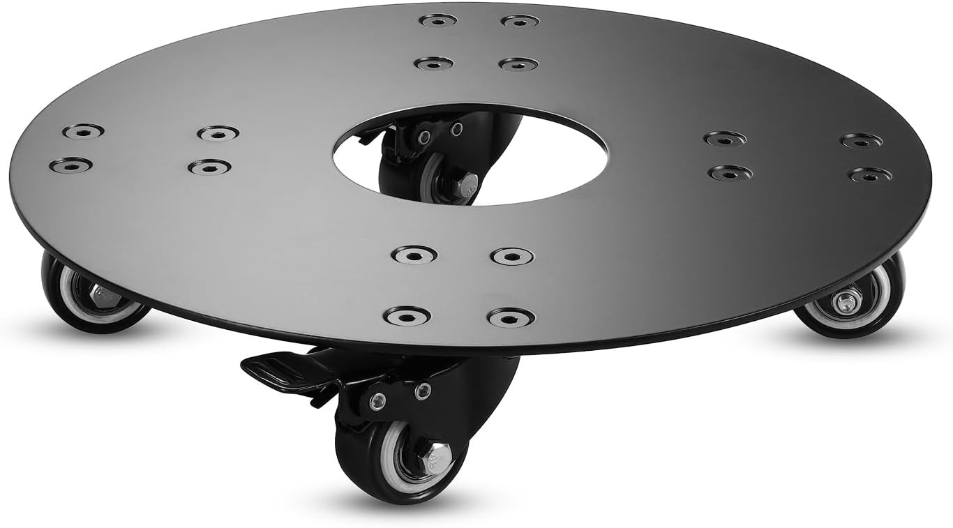 Heavy Duty Plant Stand with Wheels for 12 Inch Pots and 500lbs