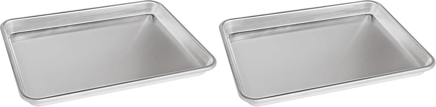 Fat Daddio's Natural Aluminum Quarter Sheet Pan for Baking