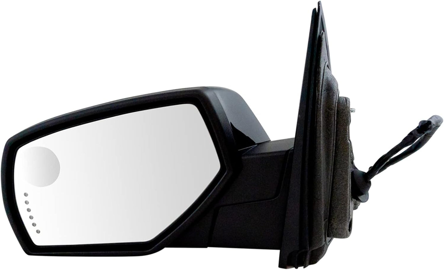 TRQ Left Mirror Drivers Side for 14-19 Chevrolet GMC Vehicles