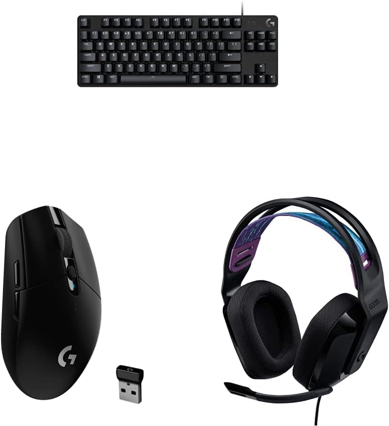 Logitech TKL SE Mechanical Keyboard and G305 Mouse Bundle