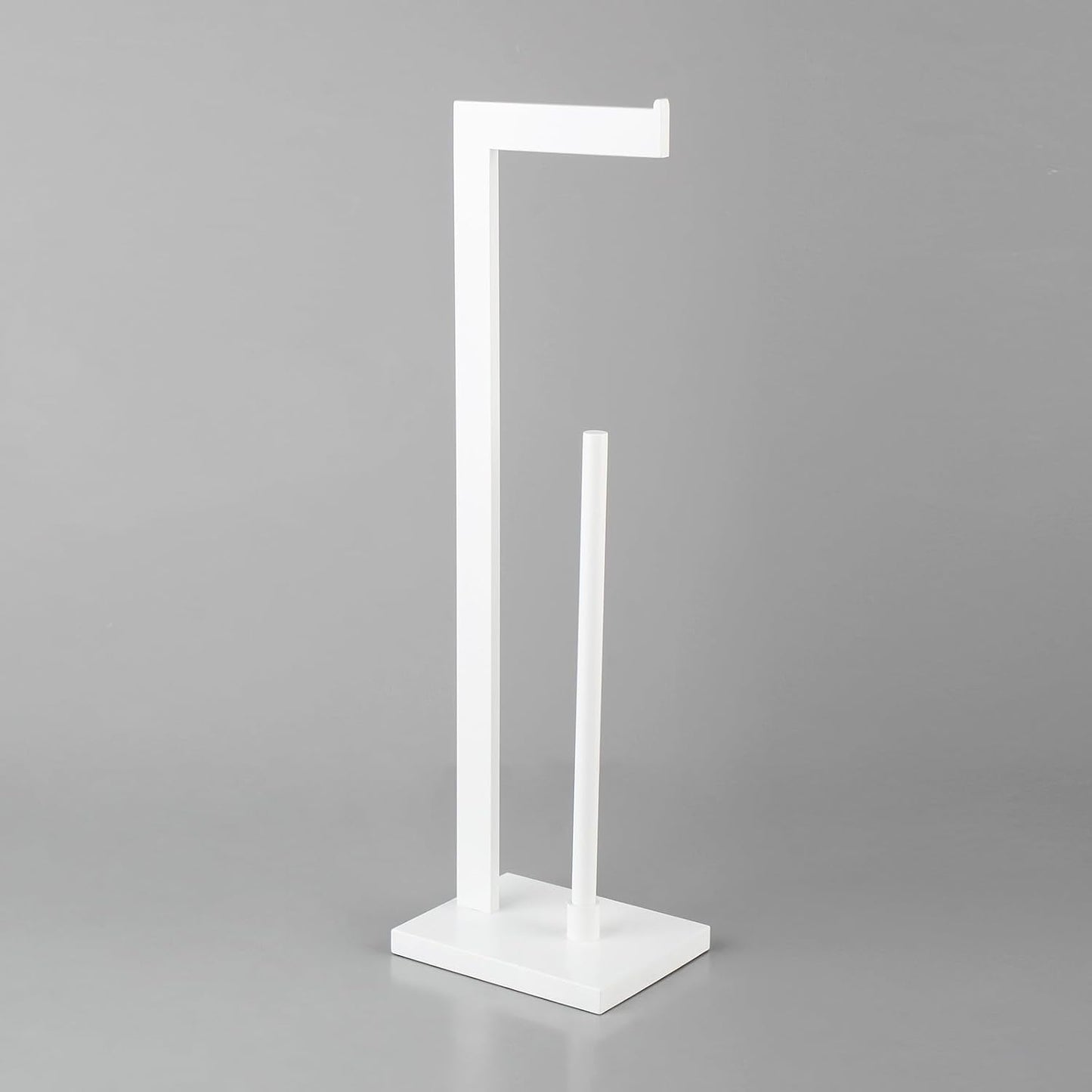 GERZWY SUS 304 Stainless Steel Toilet Paper Stand with Reserve