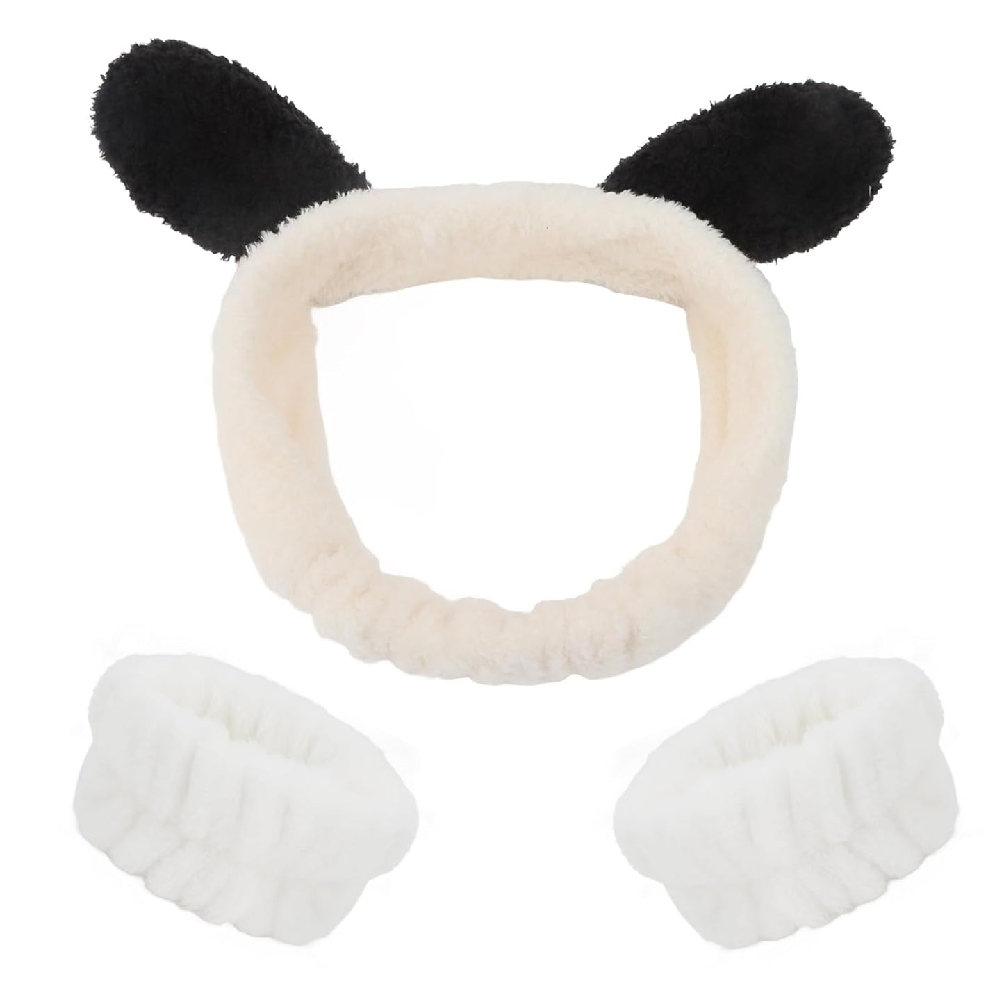 Cute Dog Ears Headband Set - Spa Essential