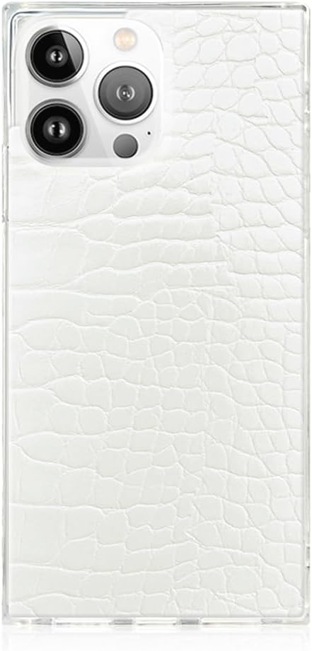 FLAUNT Square Protective Case for iPhone 15 Pro - Chic Design