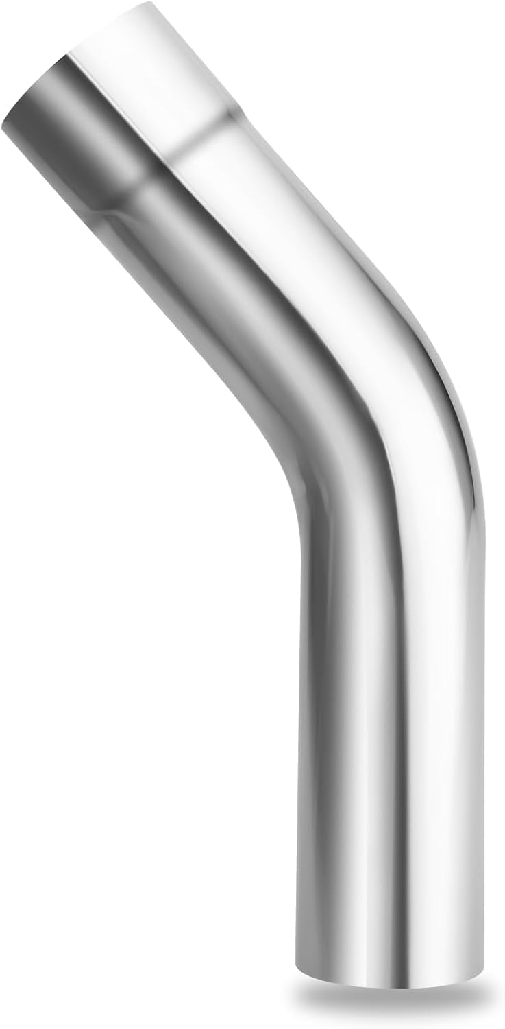 LCGP 45 Degree Exhaust Tube 3in OD High Quality Stainless Steel