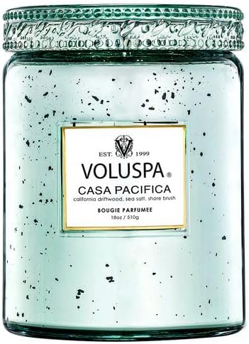 Voluspa Casa Pacifica Large Candle Jar for Serene Ambiance