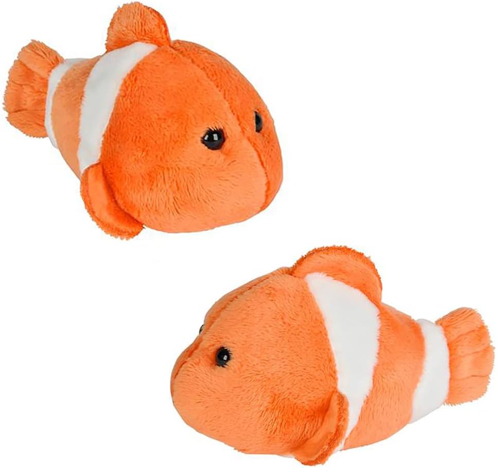 Super Soft 3.5 Plush Clown Fish Toy