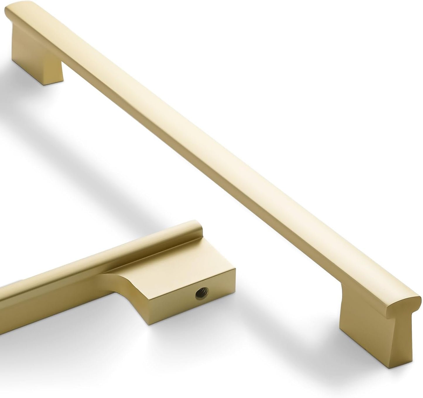 10 Inch Brushed Gold Cabinet Pulls for Stylish Kitchen Upgrade