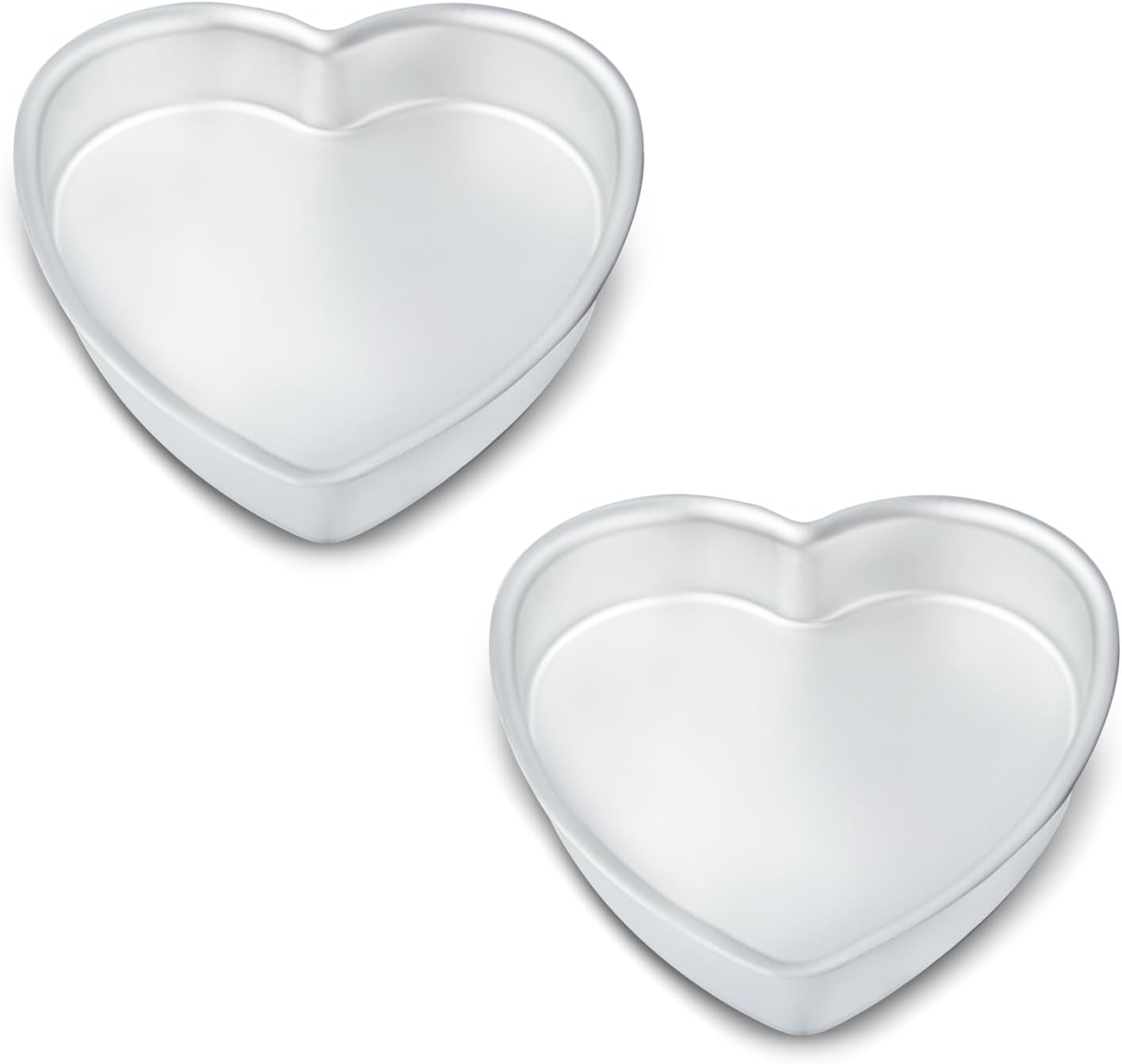 9 Inch Heart Shaped Cake Pan Set of 2 for All Occasions