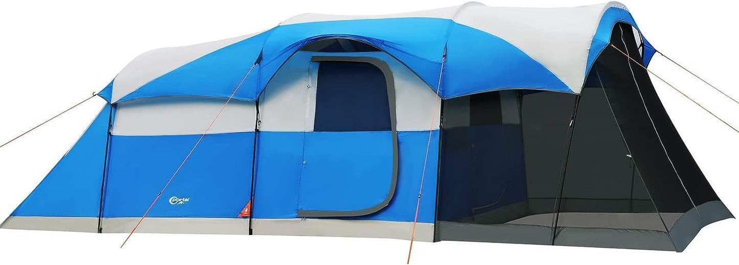 Spacious Family Camping Tent with Screen Room!