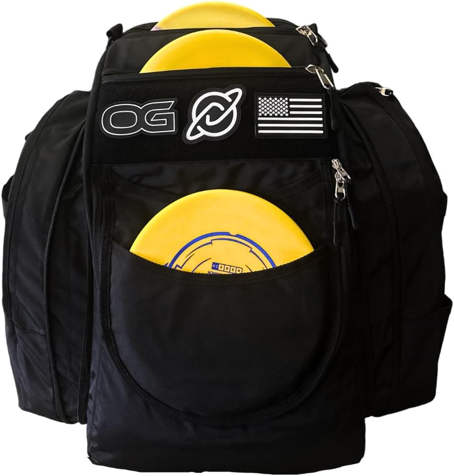 Discology Disc Golf OG Black V3 | 26+ Disc Capacity