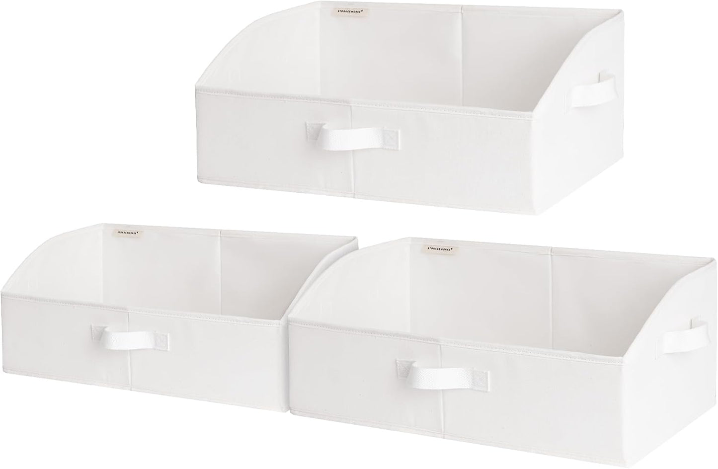 StorageWorks Closet Storage Bins for Easy Organizing and Access
