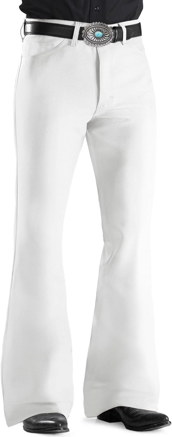 Retro 70s Bell Bottom Pants for Men - Vintage Disco Style