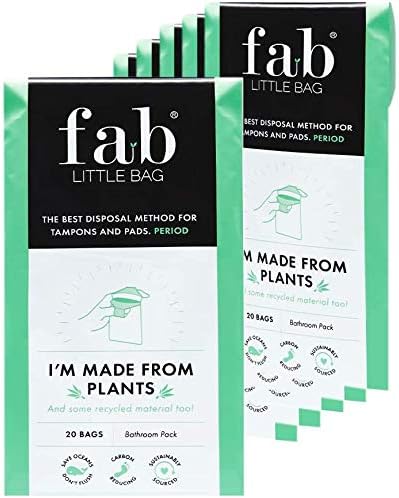 Fab Little Bag Sixer Plus Pack for Discreet Sanitary Disposal