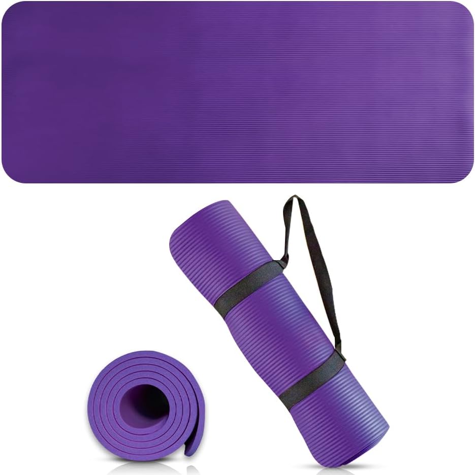 Premium NBR Yoga Mat for Comfortable Workouts