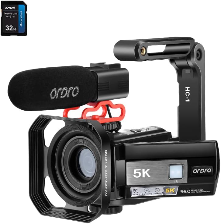 ORDRO AE20 5K Camcorder: Vlogging Hero!