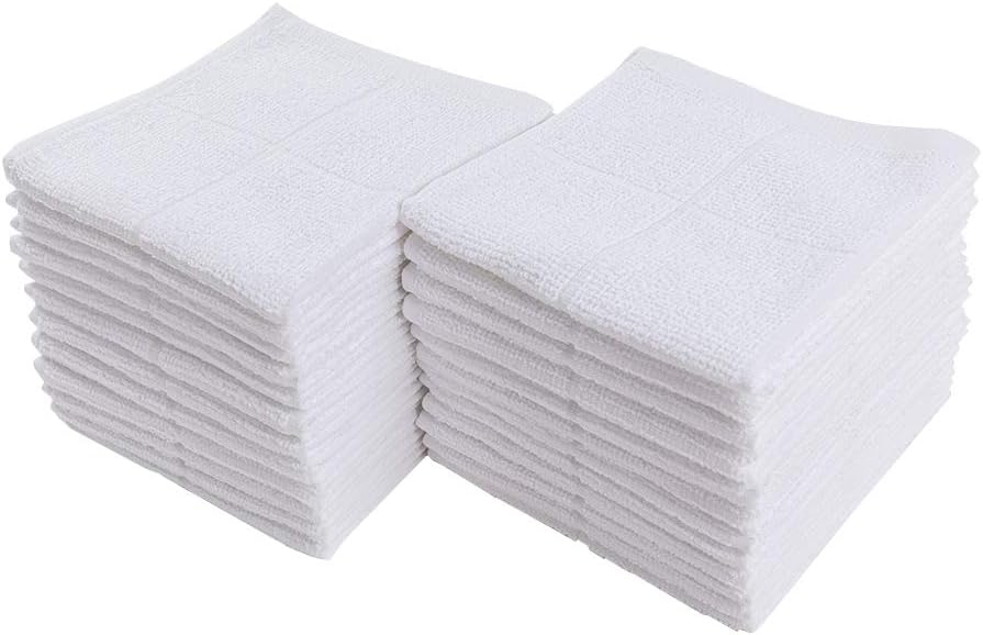 Ultra Absorbent Cotton Dishcloths - 24 Pack