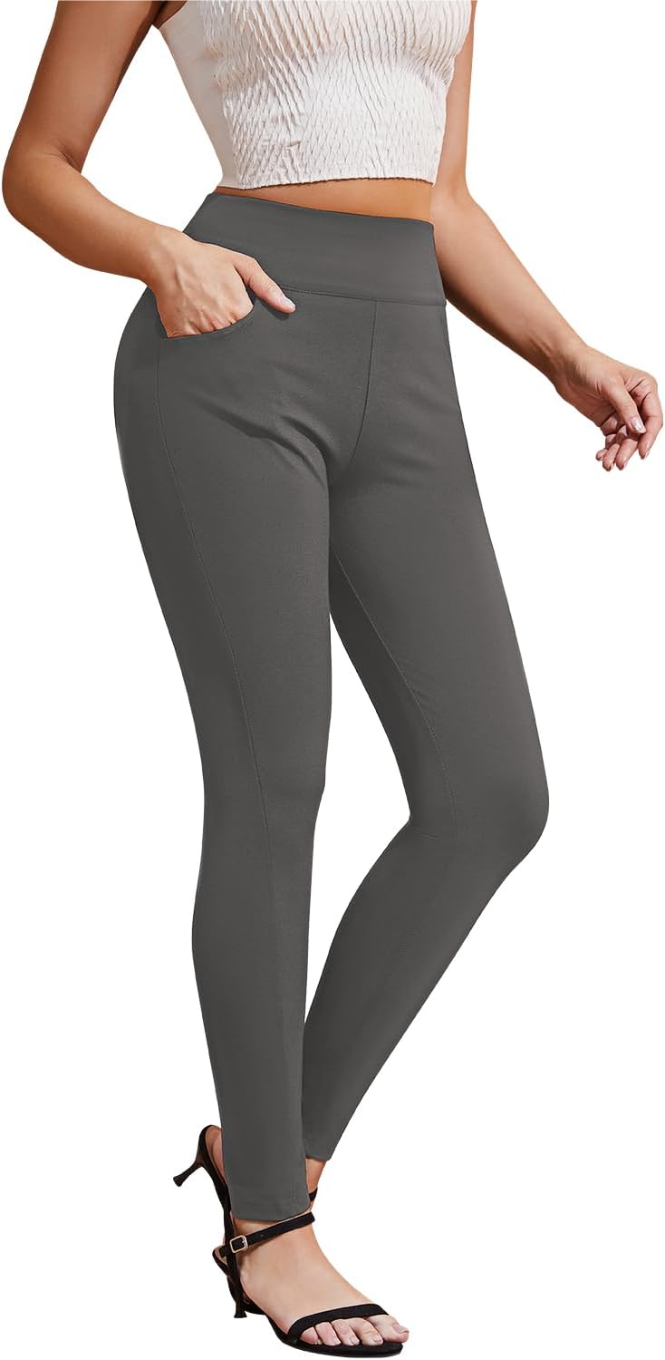 Comfort Stretch Skinny Slim Dress Pants for Women by Tyllmann