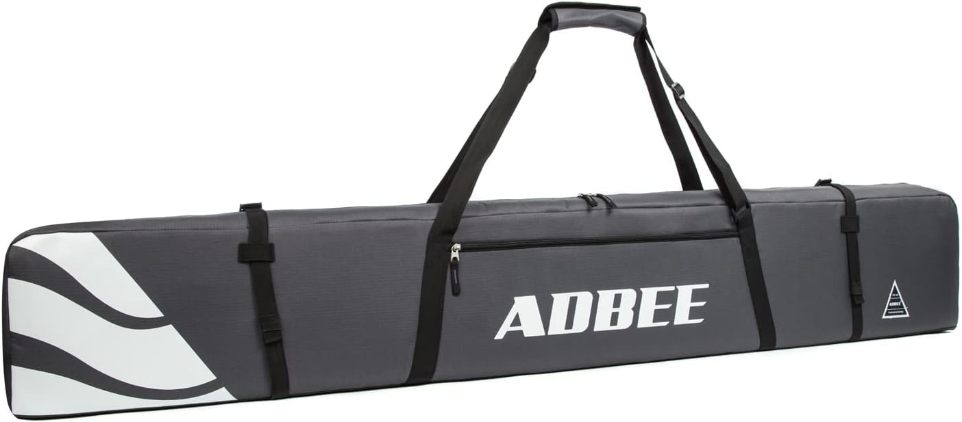 Padded Waterproof Ski Bag - Heavy-Duty & Reliable