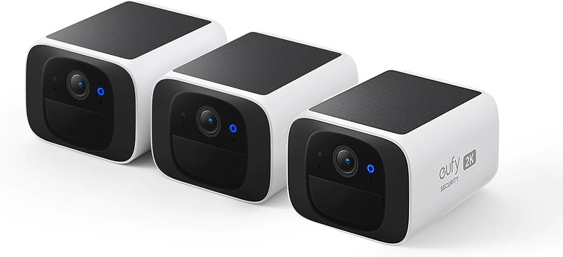 eufy Security S220 SoloCam 3-Cam Pack for Home Protection