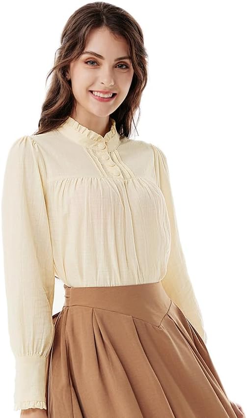 Victorian Blouse for Women by Scarlet Darkness - Classic Style