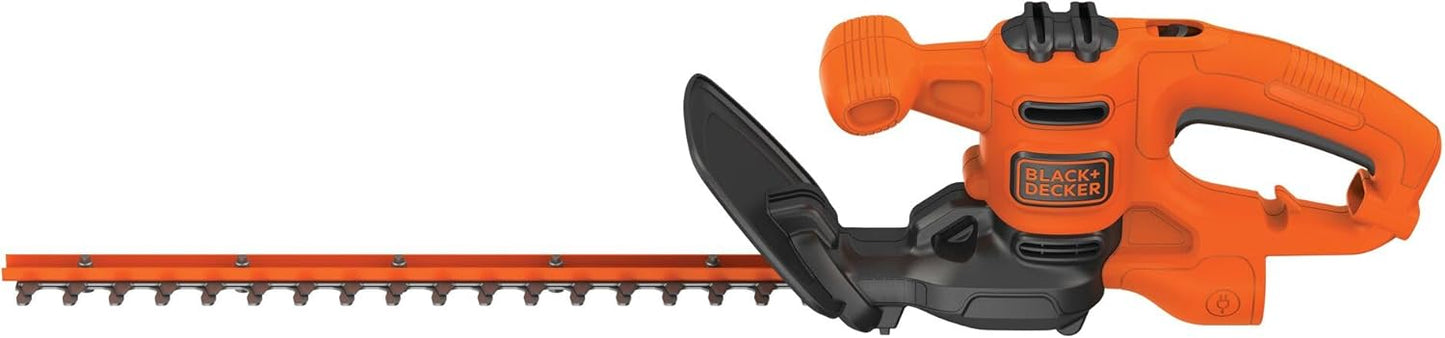 BLACK+DECKER Electric Hedge Trimmer with 17-Inch Blade